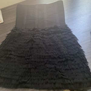 Haute Hippie strapless dress